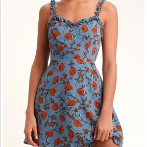 lulus floral dress